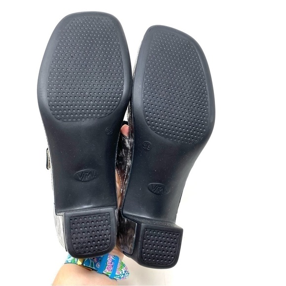 Vital 0520 Joy Seed Platin Mule Comfort Dress Sandals - Picture 6 of 8